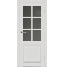 Межкомнатная дверь ДП DIM I-15 Smoky Matt Сатинато Графит