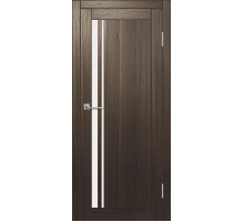 Межкомнатная дверь ДП DIM I-19.1 Choco Wood Сатинато Белый