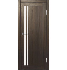 Межкомнатная дверь ДП DIM I-19.1 Choco Wood Сатинато Белый