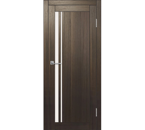 Межкомнатная дверь ДП DIM I-19.1 Choco Wood Сатинато Белый
