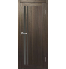 Межкомнатная дверь ДП DIM I-19.1 Choco Wood Сатинато Графит