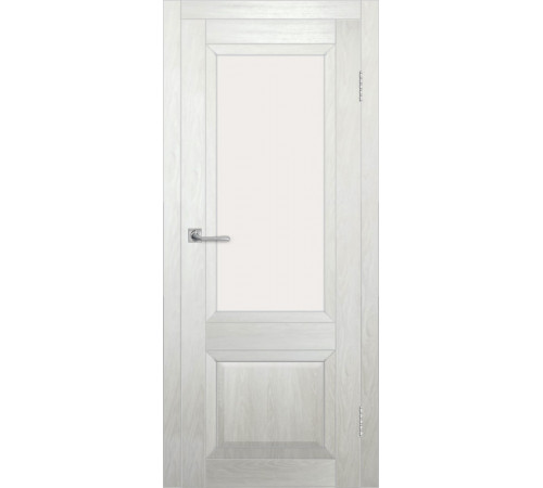 Межкомнатная дверь ДП DIM I-21 Blond Wood Сатинато Белый