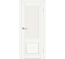 Межкомнатная дверь ДП DIM I-21 Crystal Matt Сатинато Белый