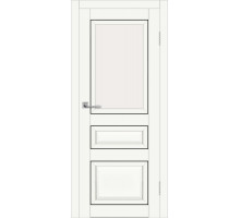 Межкомнатная дверь ДП DIM I-23 BM Crystal Matt Сатинато Белый