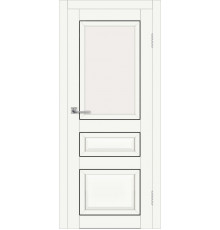Межкомнатная дверь ДП DIM I-23 BM Crystal Matt Сатинато Белый
