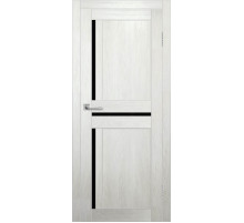 Межкомнатная дверь ДП DIM I-5.1 Blond Wood Lacobel Black
