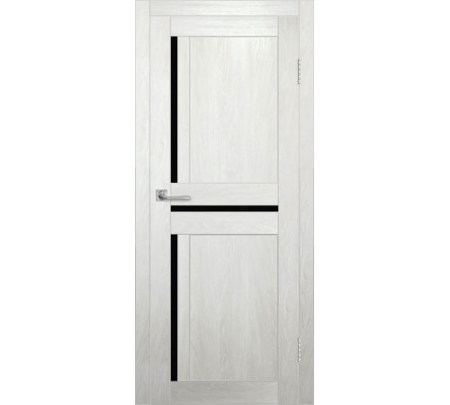 Межкомнатная дверь ДП DIM I-5.1 Blond Wood Lacobel Black