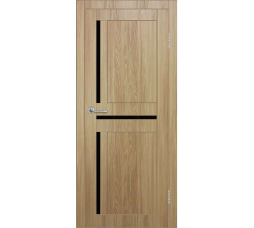 Межкомнатная дверь ДП DIM I-5.1 Sandy Wood Lacobel Black