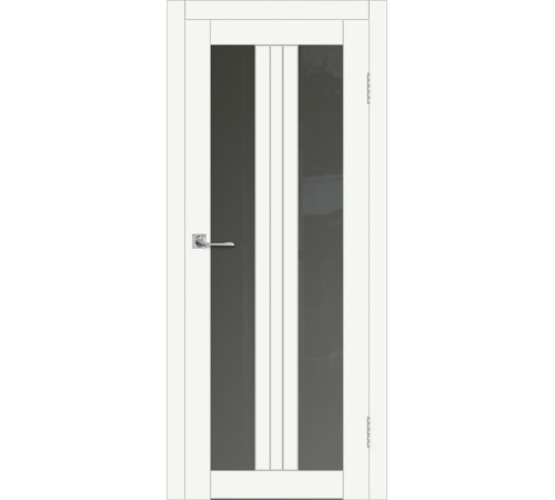 Межкомнатная дверь ДП DIM I-6 Crystal Matt Сатинато Графит