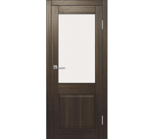 Межкомнатная дверь ДП DIM I-11.1 Choco Wood Сатинато Белый