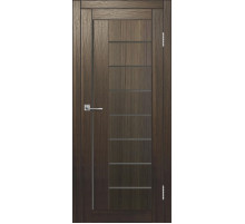 Межкомнатная дверь ДП DIM I-17 Choco Wood Сатинато Графит