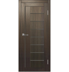 Межкомнатная дверь ДП DIM I-17 Choco Wood Сатинато Графит