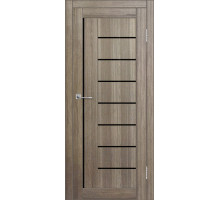 Межкомнатная дверь ДП DIM I-17 Taupe Wood Lacobel Black