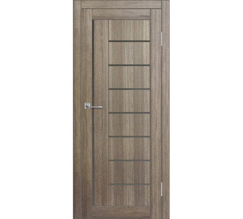 Межкомнатная дверь ДП DIM I-17 Taupe Wood Сатинато Графит