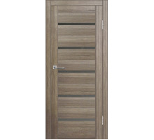 Межкомнатная дверь ДП DIM I-1 Taupe Wood Сатинато Графит