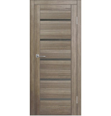 Межкомнатная дверь ДП DIM I-1 Taupe Wood Сатинато Графит