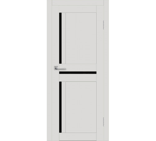 Межкомнатная дверь ДП DIM I-5.1 Smoky Matt Lacobel Black