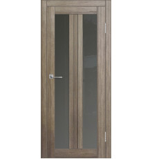 Межкомнатная дверь ДП DIM I-6 Taupe Wood Сатинато Графит