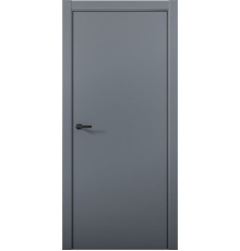Межкомнатная дверь Палладий Pd1 AL Black Edition Антрацит