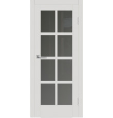 Межкомнатная дверь ДП DIM I-14 Smoky Matt Сатинато Графит