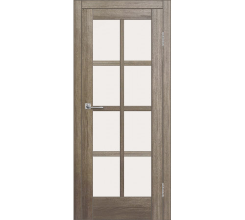 Межкомнатная дверь ДП DIM I-14 Taupe Wood Сатинато Белый