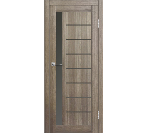 Межкомнатная дверь ДП DIM I-2 Taupe Wood Сатинато Графит