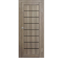 Межкомнатная дверь ДП DIM I-3 Taupe Wood Lacobel Black
