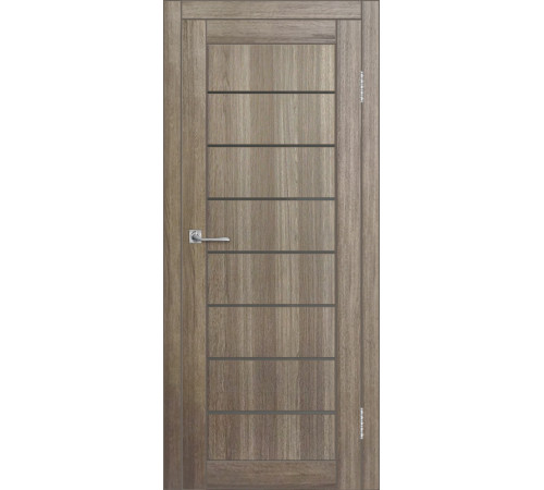 Межкомнатная дверь ДП DIM I-3 Taupe Wood Сатинато Графит