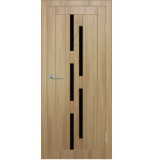 Межкомнатная дверь ДП DIM I-4 Sandy Wood Lacobel Black