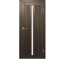 Межкомнатная дверь ДП DIM I-9 Choco Wood Сатинато Белый