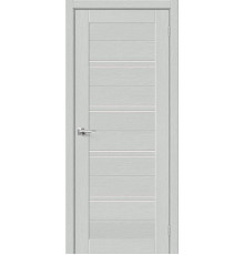 Межкомнатная дверь с экошпоном Браво-28 Grey Wood/Magic Fog