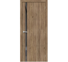 Межкомнатная дверь с экошпоном Браво-1.55 Original Oak/Mirox Grey