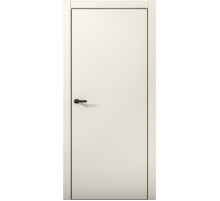 Межкомнатная дверь Палладий Pd1 AL Black Edition Магнолия