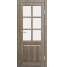 Межкомнатная дверь ДП DIM I-15 Taupe Wood Сатинато Белый