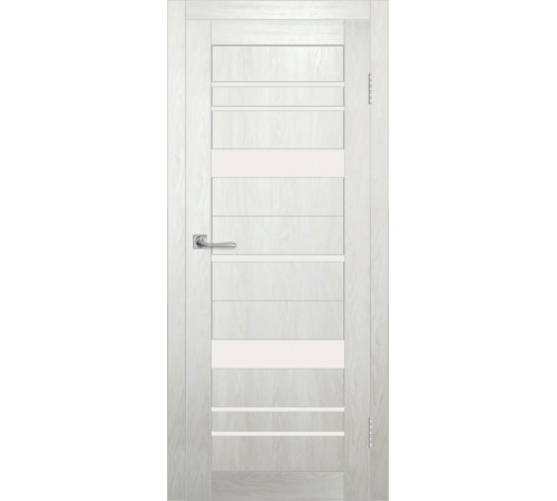 Межкомнатная дверь ДП DIM I-16 Blond Wood Сатинато Белый