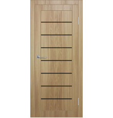 Межкомнатная дверь ДП DIM I-3 Sandy Wood Lacobel Black