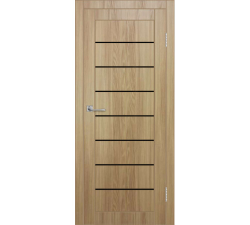 Межкомнатная дверь ДП DIM I-3 Sandy Wood Lacobel Black