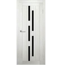 Межкомнатная дверь ДП DIM I-4 Blond Wood Lacobel Black