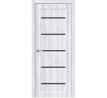 Межкомнатная дверь с экошпоном Мода-22 Black Line Riviera Ice
