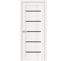 Межкомнатная дверь с экошпоном Мода-22 Black Line White Dreamline