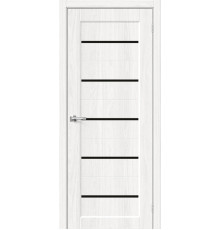 Межкомнатная дверь с экошпоном Мода-22 Black Line White Dreamline