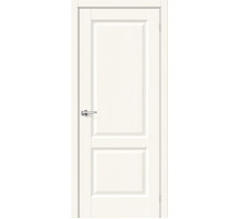 Межкомнатная дверь с экошпоном Неоклассик-32 White Wood