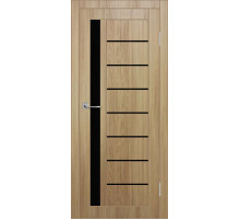 Межкомнатная дверь ДП DIM I-2 Sandy Wood Lacobel Black