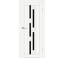 Межкомнатная дверь ДП DIM I-4 Crystal Matt Lacobel Black