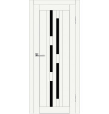 Межкомнатная дверь ДП DIM I-4 Crystal Matt Lacobel Black