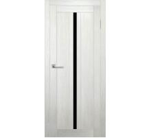 Межкомнатная дверь ДП DIM I-9 Blond Wood Lacobel Black
