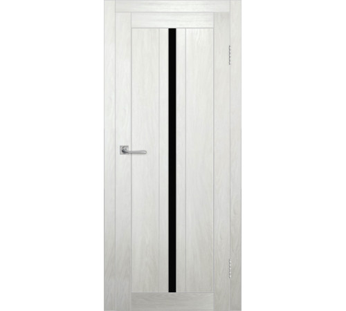Межкомнатная дверь ДП DIM I-9 Blond Wood Lacobel Black