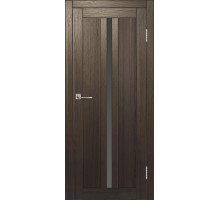 Межкомнатная дверь ДП DIM I-9 Choco Wood Сатинато Графит