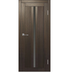 Межкомнатная дверь ДП DIM I-9 Choco Wood Сатинато Графит