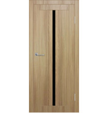 Межкомнатная дверь ДП DIM I-9 Sandy Wood Lacobel Black
